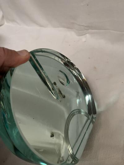  Fontana Arte 1960s Glass vase by Fontana Arte