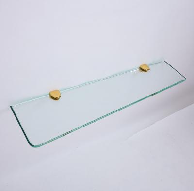  Fontana Arte Fontana Arte Asymmetric Console in Glass with Bronze Mounts Italy 1950s