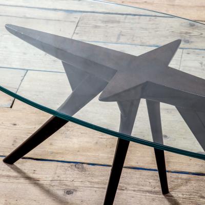  Fontana Arte Fontana Arte Oval Coffee Table 1950