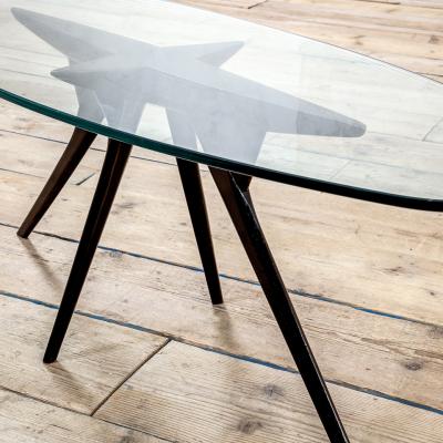  Fontana Arte Fontana Arte Oval Coffee Table 1950
