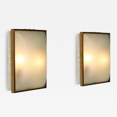  Fontana Arte Fontana Arte attributed sconces set of 2