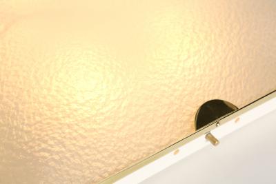  Fontana Arte Fontana Arte flush mount light Italy circa 1960s