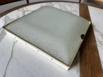  Fontana Arte Fontana Arte flush mount light Italy circa 1960s