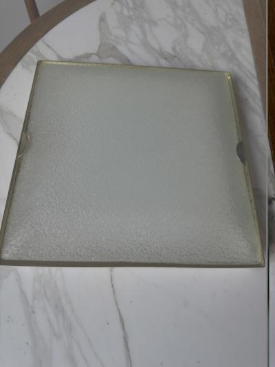  Fontana Arte Fontana Arte flush mount light Italy circa 1960s