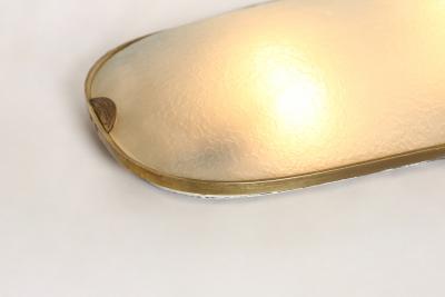  Fontana Arte Fontana Arte flush mount light circa 1960s