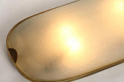  Fontana Arte Fontana Arte flush mount light circa 1960s