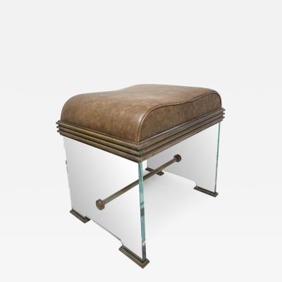  Fontana Arte FontanaArte 1970s Pair of Ottomans by Fontana Arte