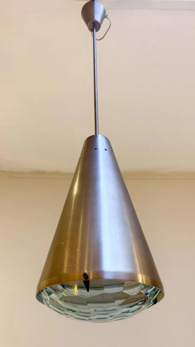  Fontana Arte FontanaArte Ceiling Light Mod 1995 by Max Ingrand for Fontana Arte 1960s