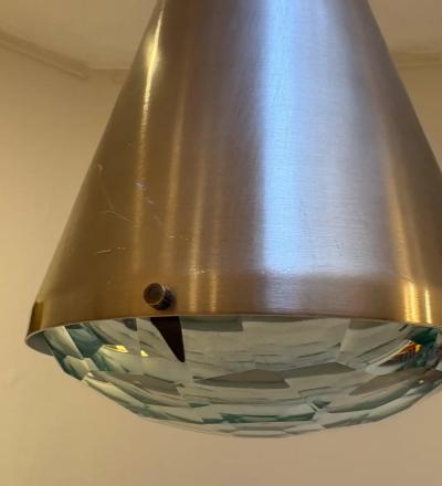  Fontana Arte FontanaArte Ceiling Light Mod 1995 by Max Ingrand for Fontana Arte 1960s