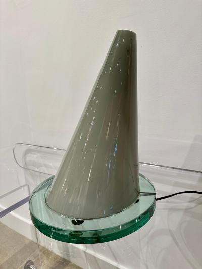  Fontana Arte FontanaArte Extremely Rare Post Modern Fontana Arte OZ Murano Cone Lamp