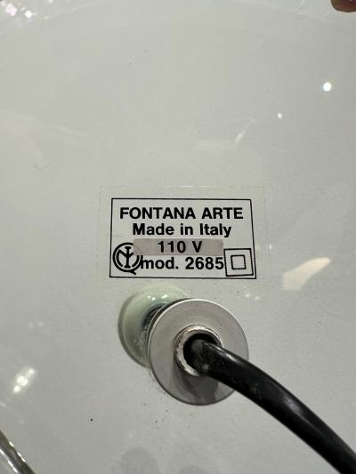  Fontana Arte FontanaArte Extremely Rare Post Modern Fontana Arte OZ Murano Cone Lamp