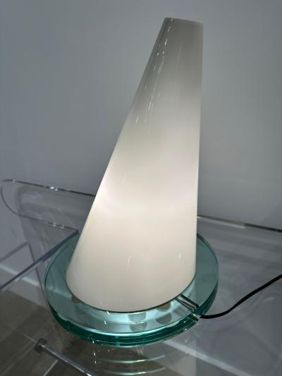  Fontana Arte FontanaArte Extremely Rare Post Modern Fontana Arte OZ Murano Cone Lamp