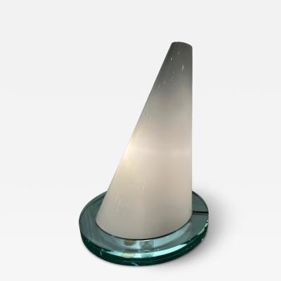  Fontana Arte FontanaArte Extremely Rare Post Modern Fontana Arte OZ Murano Cone Lamp