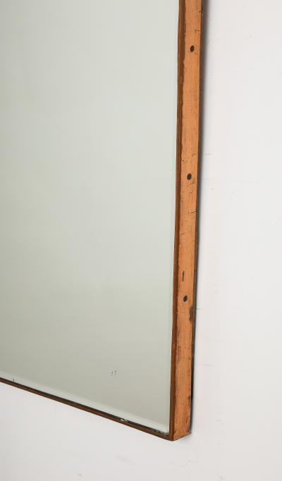  Fontana Arte FontanaArte Fontana Arte Copper Framed Mirror Italy circa 1940