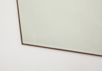  Fontana Arte FontanaArte Fontana Arte Copper Framed Mirror Italy circa 1940