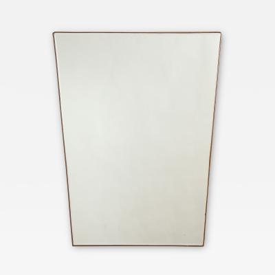  Fontana Arte FontanaArte Fontana Arte Copper Framed Mirror Italy circa 1940