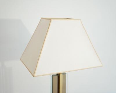  Fontana Arte FontanaArte Fontana Arte Glass Brass Table Lamp Italy C 1960s