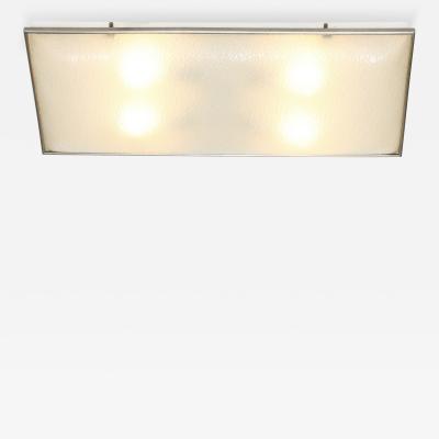  Fontana Arte FontanaArte Fontana Arte attributed ceiling or wall light