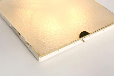  Fontana Arte FontanaArte Fontana Arte flush mount light model 1940 Italy circa 1960s