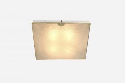  Fontana Arte FontanaArte Fontana Arte flush mount light model 1940 Italy circa 1960s