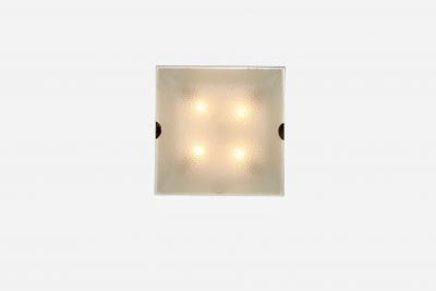  Fontana Arte FontanaArte Fontana Arte flush mount light model 1940 Italy circa 1960s