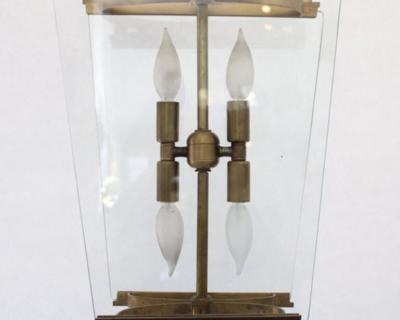  Fontana Arte FontanaArte ITALIAN PENDANT CHANDELIER ATTRIBUTED TO FONTANA ARTE CIRCA 1940