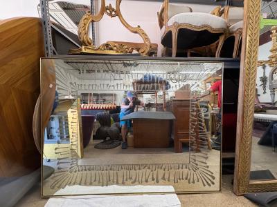  Fontana Arte FontanaArte Italian Modern Fontana Arte Attributed Mirror