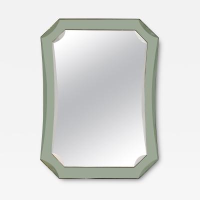  Fontana Arte FontanaArte Italian Modern Fontana Arte Inspired Beveled Mirror