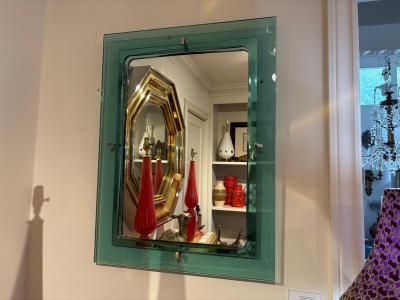  Fontana Arte FontanaArte Italian Modern Fontana Arte Inspired Mirror