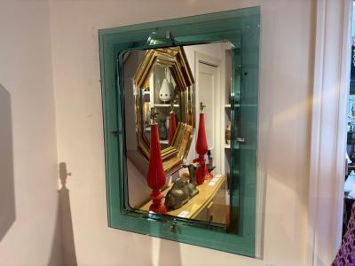  Fontana Arte FontanaArte Italian Modern Fontana Arte Inspired Mirror