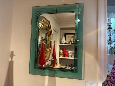  Fontana Arte FontanaArte Italian Modern Fontana Arte Inspired Mirror