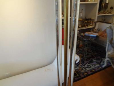  Fontana Arte FontanaArte Italian Murano Glass and Bronze Floor Lamp