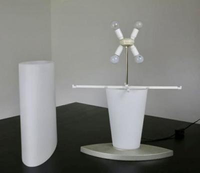  Fontana Arte FontanaArte Large Table Lamp by Daniela Puppa