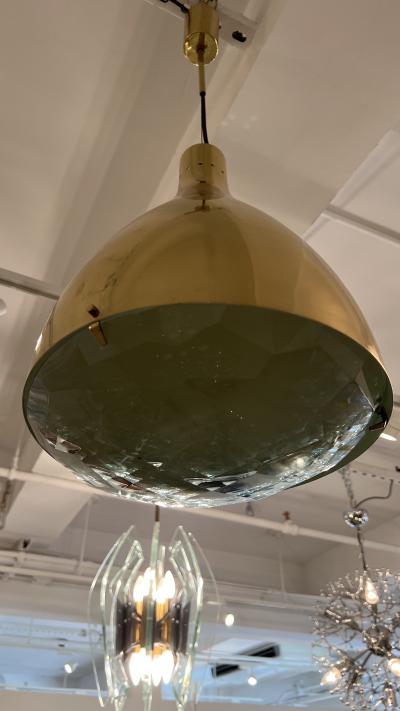  Fontana Arte FontanaArte Max Ingrand Chandelier Made by Fontana Arte 1960 Italy