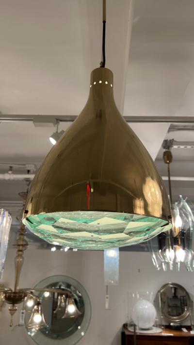  Fontana Arte FontanaArte Max Ingrand Chandelier Made by Fontana Arte 1960 Italy