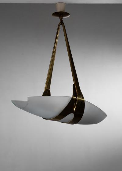  Fontana Arte FontanaArte Max Ingrand pendant for Fontana Arte