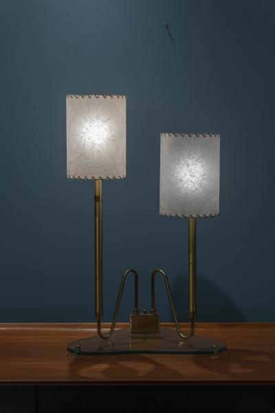  Fontana Arte FontanaArte Mid Century Italian Table Lamp