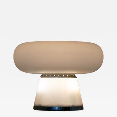  Fontana Arte FontanaArte Opaline Glass Table Lamp attributed to Fontana Arte Italy 1960s