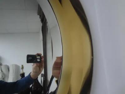  Fontana Arte FontanaArte Pair Of Italian Max Ingrand For Fontana Arte Attributed Beveled Mirrors