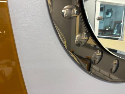  Fontana Arte FontanaArte Pair Of Italian Modern Fontana Arte Inspired Mirrors