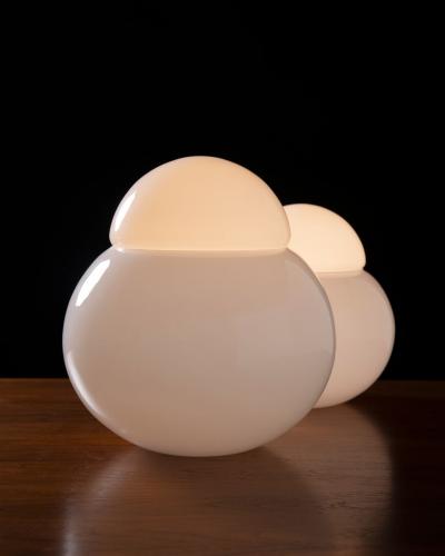  Fontana Arte FontanaArte Pair of Daruma Table Lamps by Sergio Asti for FontanaArte