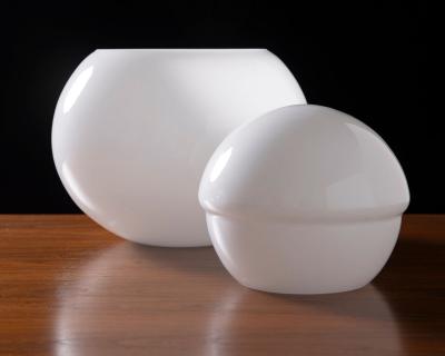  Fontana Arte FontanaArte Pair of Daruma Table Lamps by Sergio Asti for FontanaArte