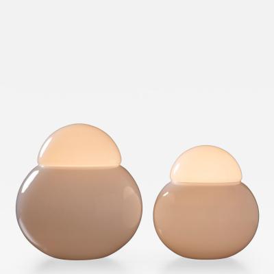  Fontana Arte FontanaArte Pair of Daruma Table Lamps by Sergio Asti for FontanaArte