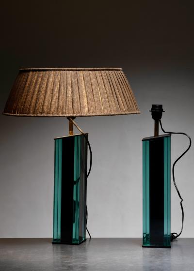  Fontana Arte FontanaArte Pair of Fontana Arte table lamps