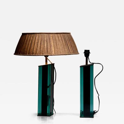  Fontana Arte FontanaArte Pair of Fontana Arte table lamps
