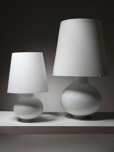  Fontana Arte FontanaArte Pair of Max Ingrand Table Lamps by Fontana Arte