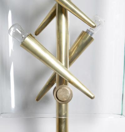  Fontana Arte FontanaArte Pair of rare Mid Century torcheres by Fontana Arte 