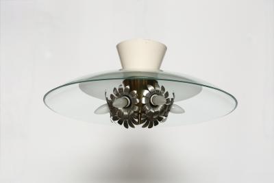 Fontana Arte FontanaArte Pietro Chiesa for Fontana Arte ceiling light