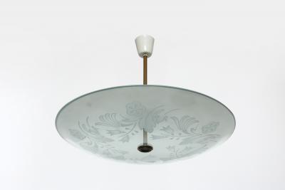  Fontana Arte FontanaArte Pietro Chiesa for Fontana Arte ceiling suspension
