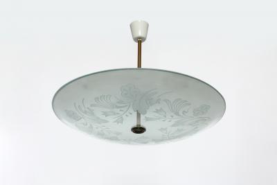  Fontana Arte FontanaArte Pietro Chiesa for Fontana Arte ceiling suspension